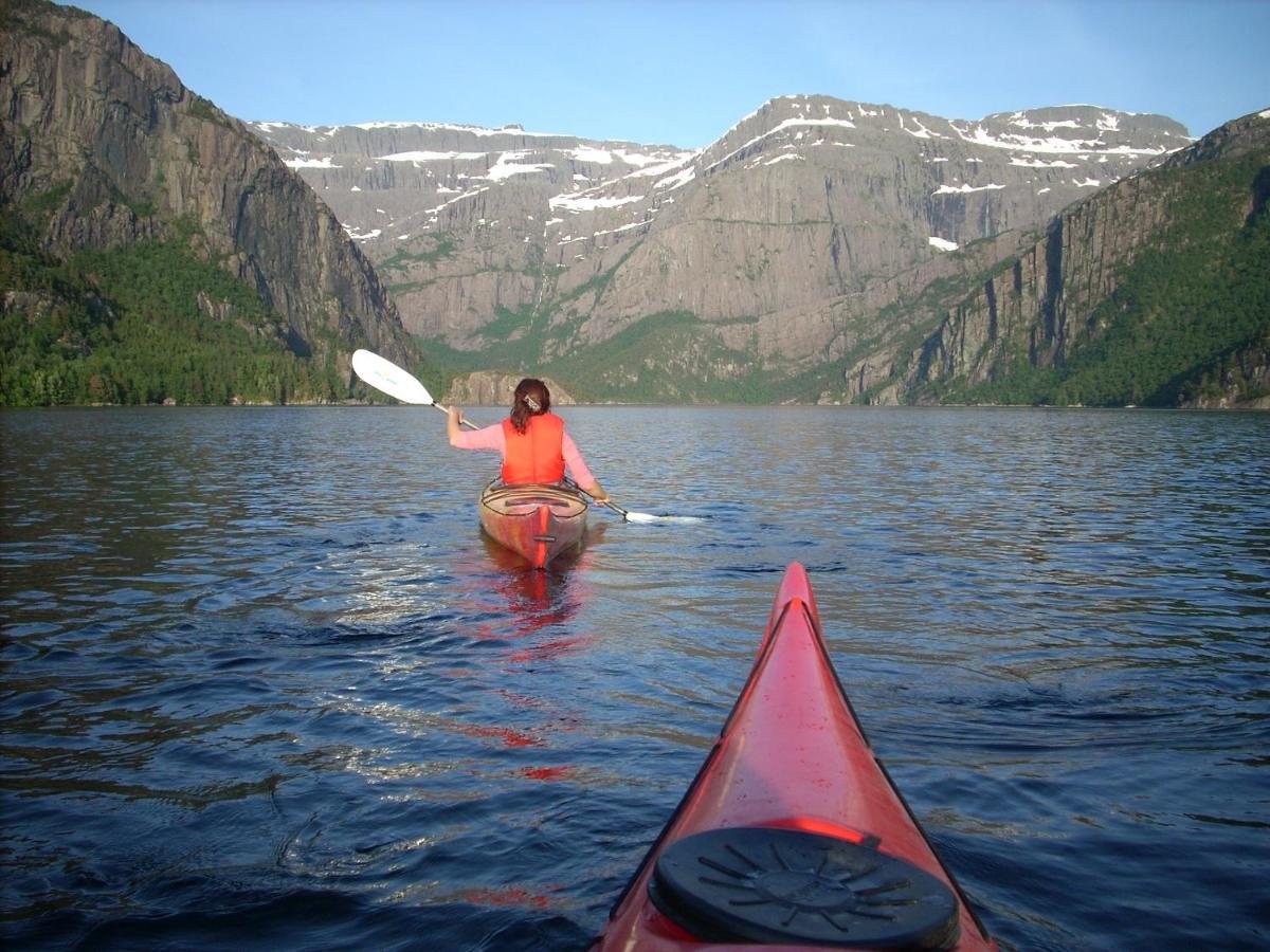 Bremanger Fjord Hotell Svelgen Kültér fotó